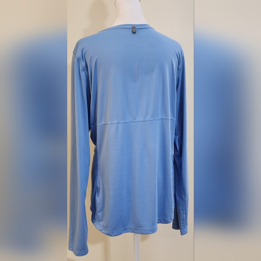 NWT Blue Nike Running Long Sleeve Dri-Fit Top Women's Size L - Picture 3 of 10